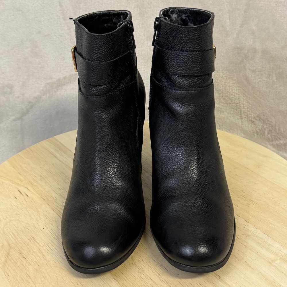 Cole Haan Signature Grand.OS Pebbled Leather Buckle Ankle Boots W02756 8.5B - Picture 2 of 16